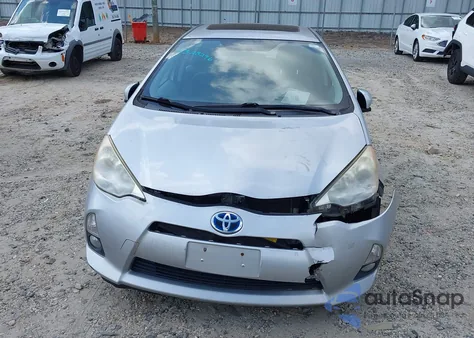 2013 Toyota Prius C Four из США, поврежденный, VIN JTDKDTB31D1053067